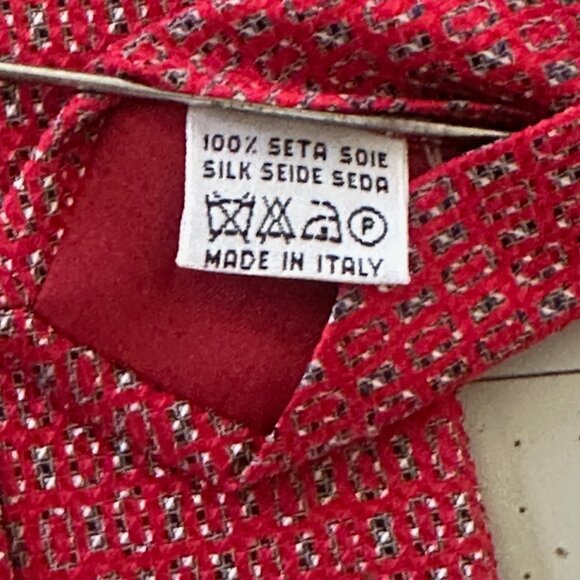 Vintage Valentino Garavani 100% Silk Authentic Men's Luxury Necktie - Picture 7 of 8